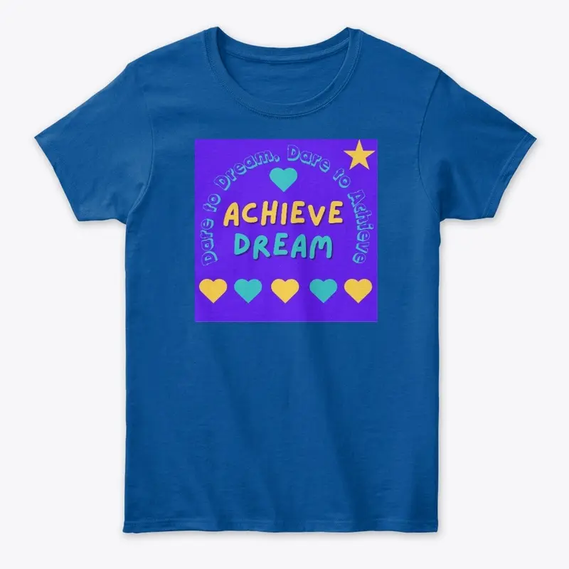 Dare to Dream, Dare to Achieve - purple